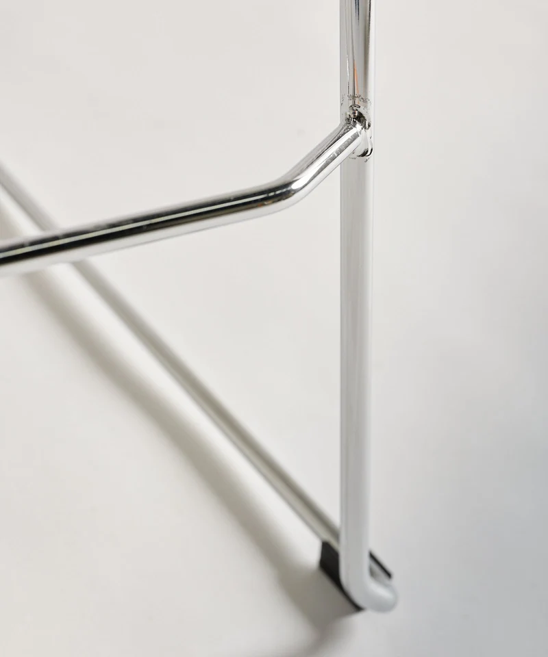 Taburete Alto de Metal Low Back Roma