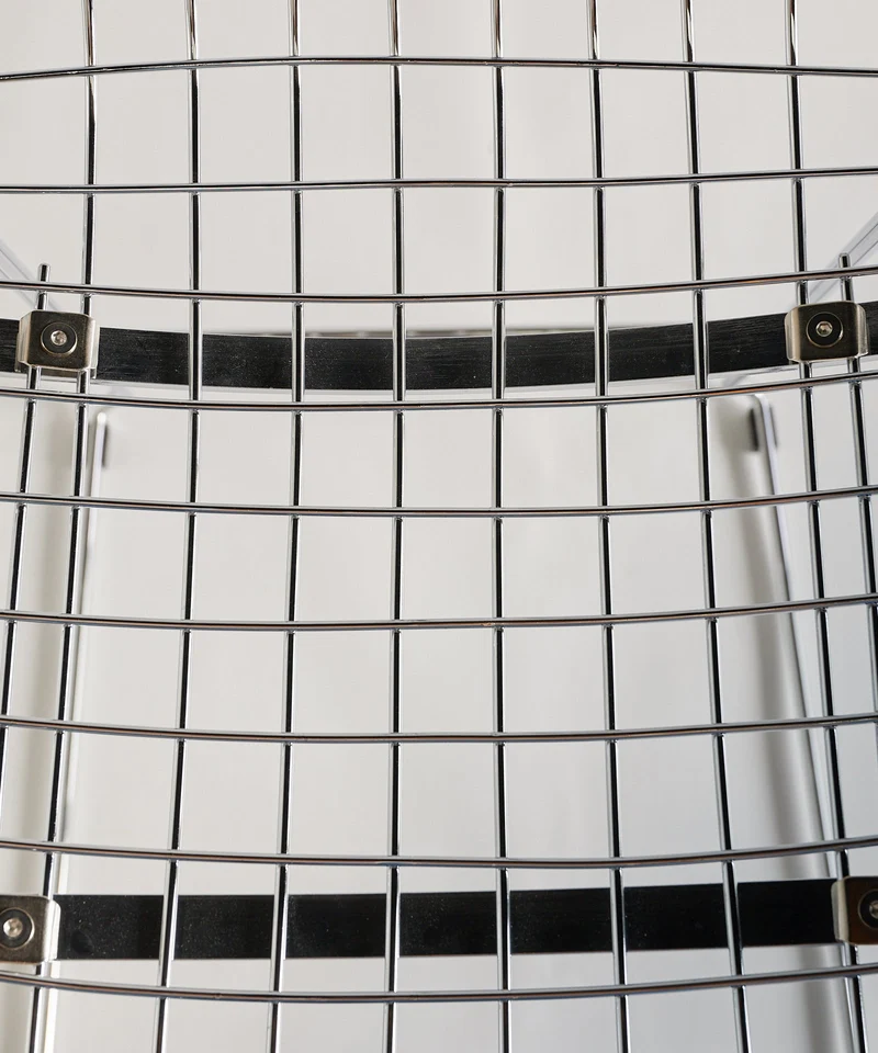 Taburete Alto de Metal Low Back Roma