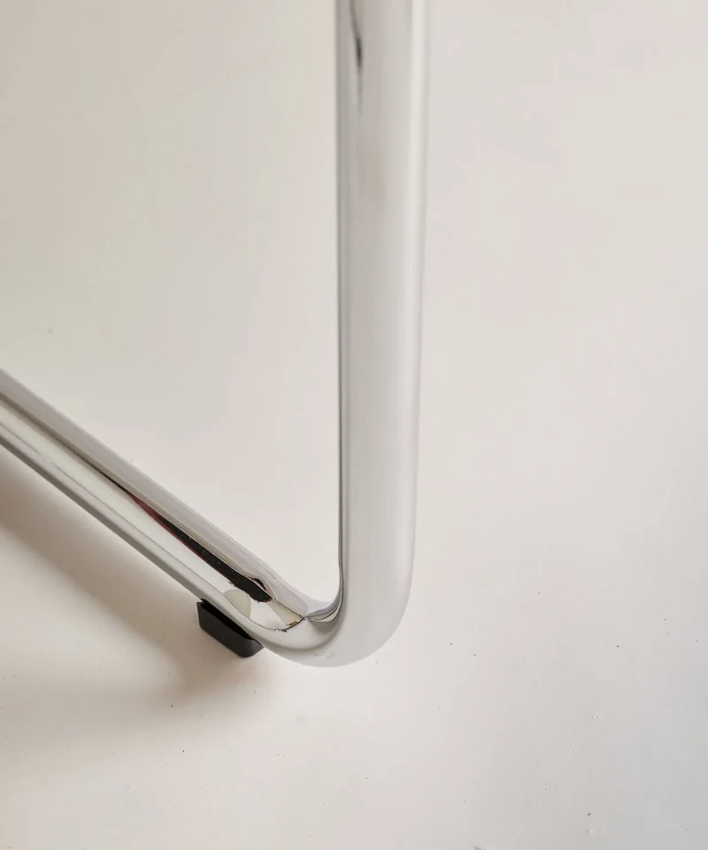 Silla de Comedor Tela de Pana y Metal Anela