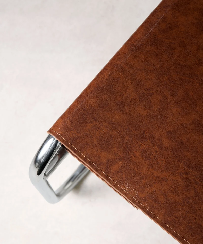 Silla de Comedor PU y Metal Lottie