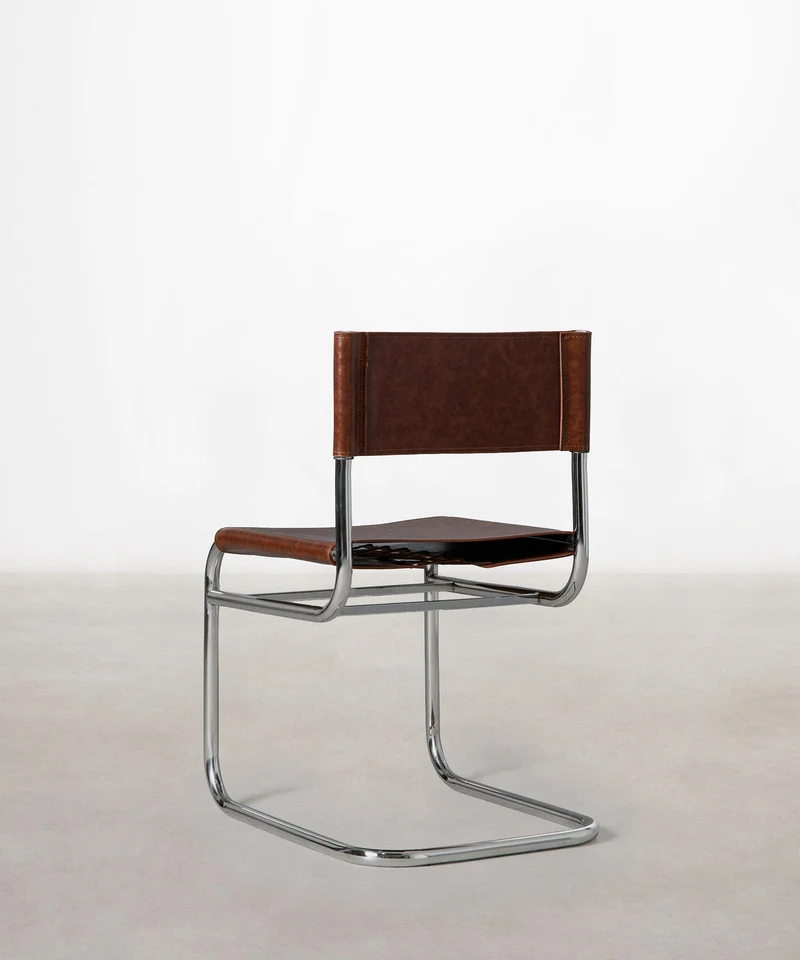 Silla de Comedor PU y Metal Lottie