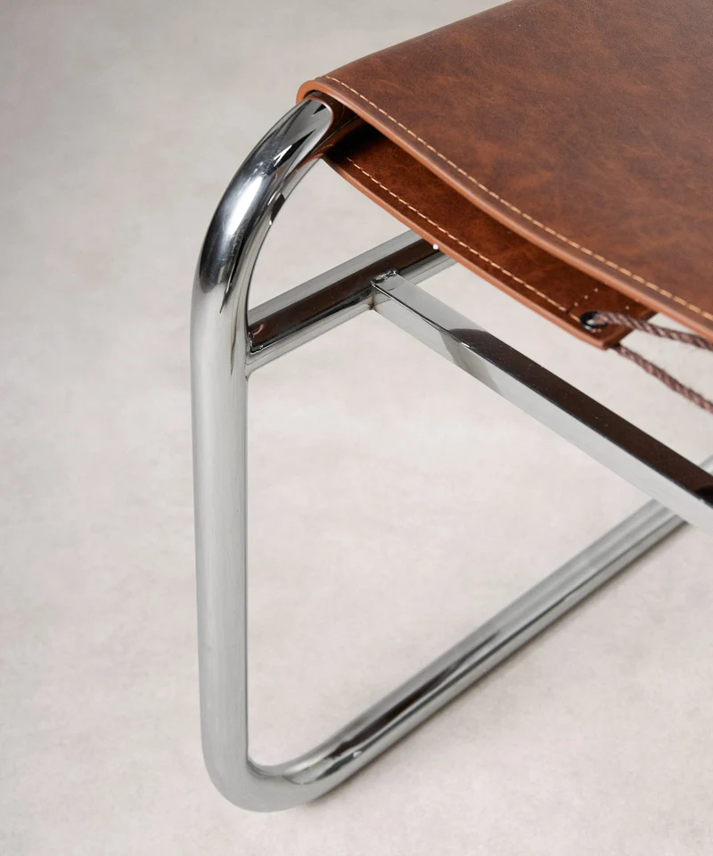Silla de Comedor PU y Metal Lottie