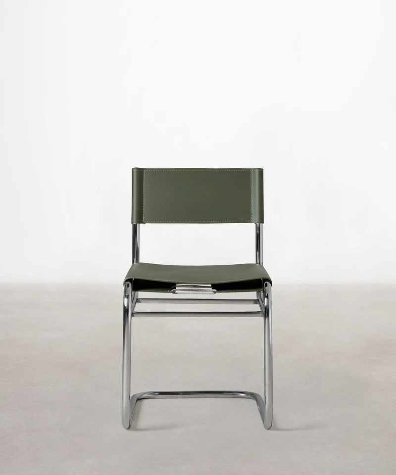 Silla de Comedor PU y Metal Lottie
