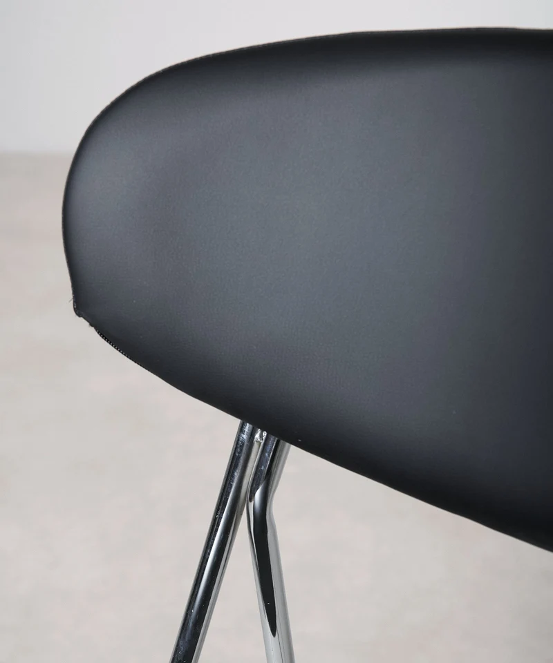 Silla de Comedor de Polipiel y Metal Moritz PU