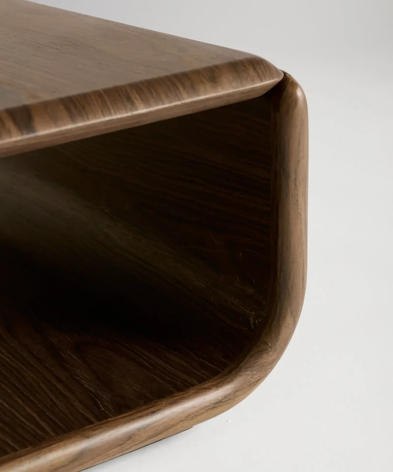 Mesa de Centro Cuadrada en Madera Ventia (80x80 cm)