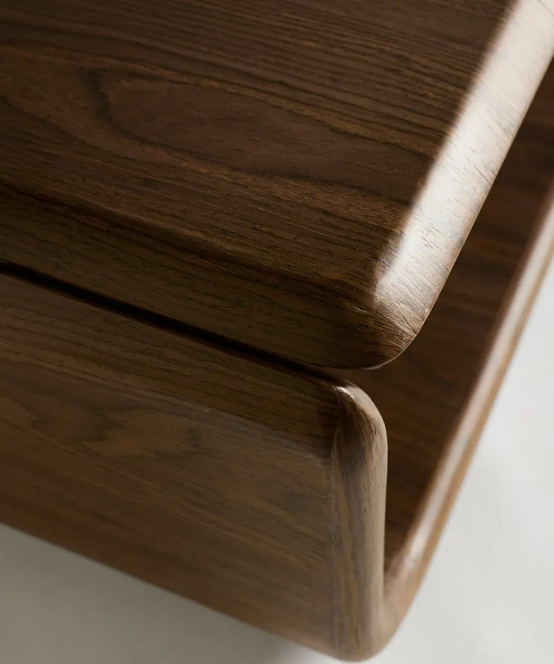 Mesa de Centro Cuadrada en Madera Ventia (80x80 cm)