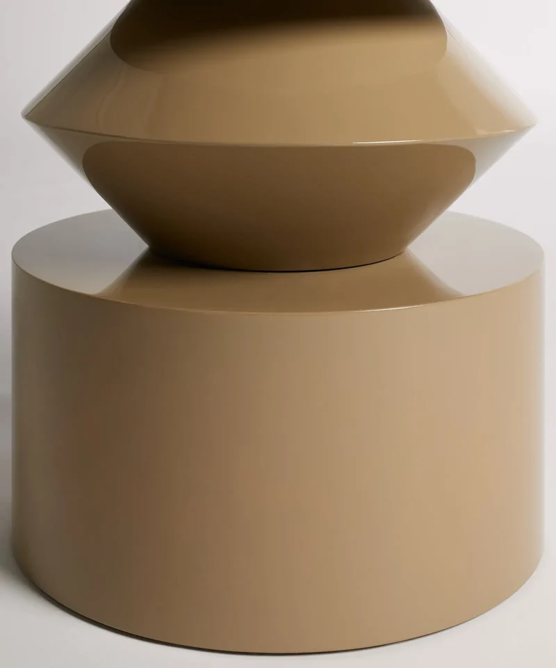 Mesita Auxiliar de Madera Kate (39,5x50 cm)