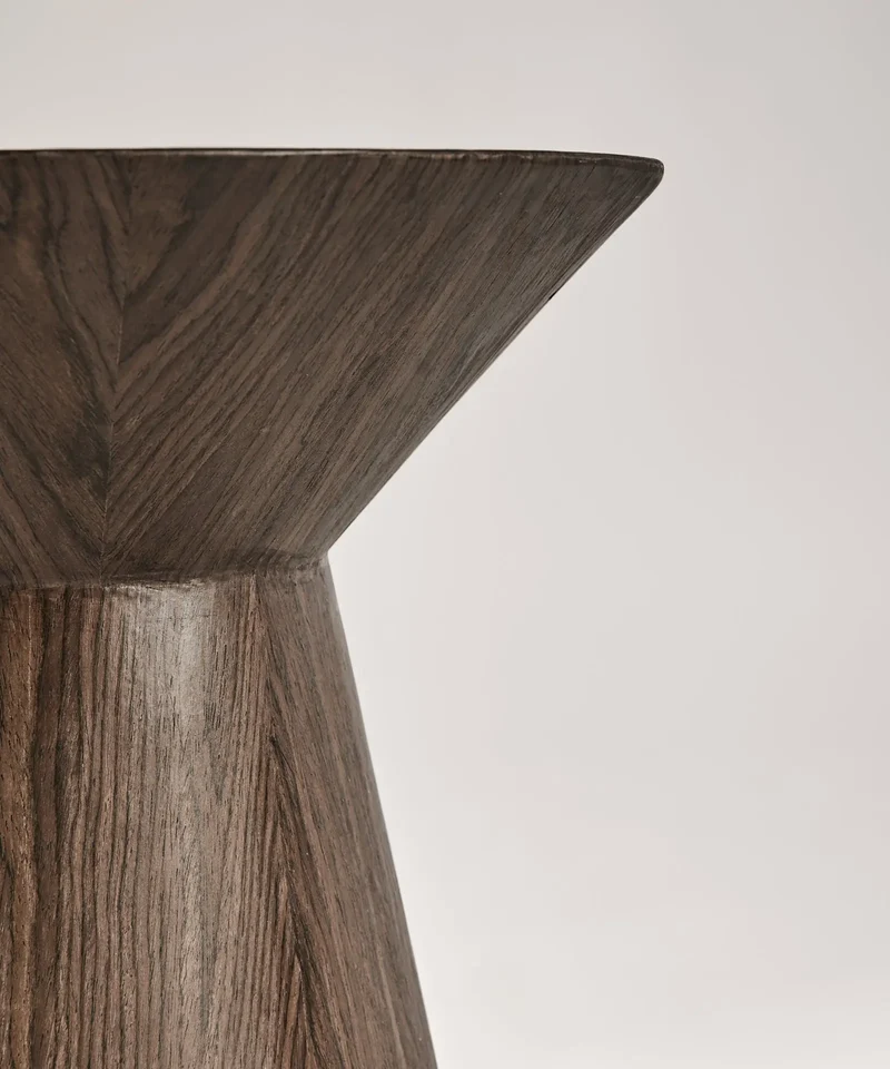 Mesita auxiliar de madera Inca (40x51 cm)