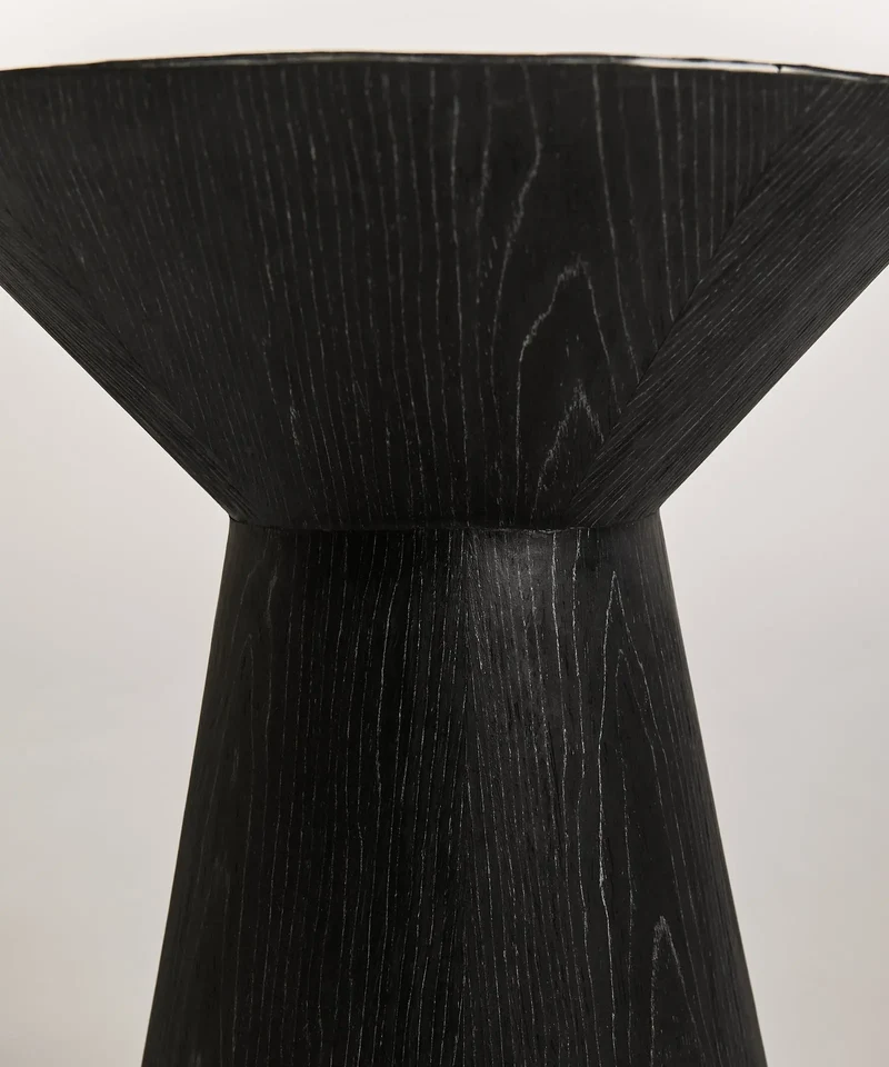 Mesita auxiliar de madera Inca (40x51 cm)