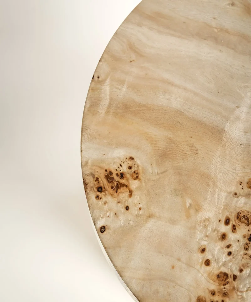 Mesita auxiliar de madera Alamo (40x51 cm)