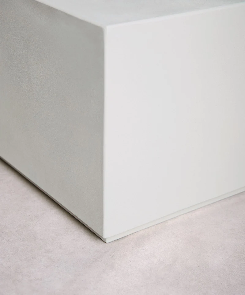 Mesa de Centro Alargada en Microcemento Fiama (120 cm)