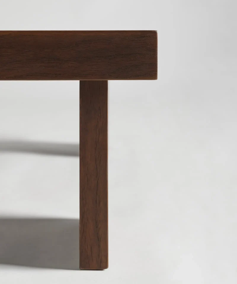 Mesa de Centro Rectangular en Madera Nami (100x60 cm)