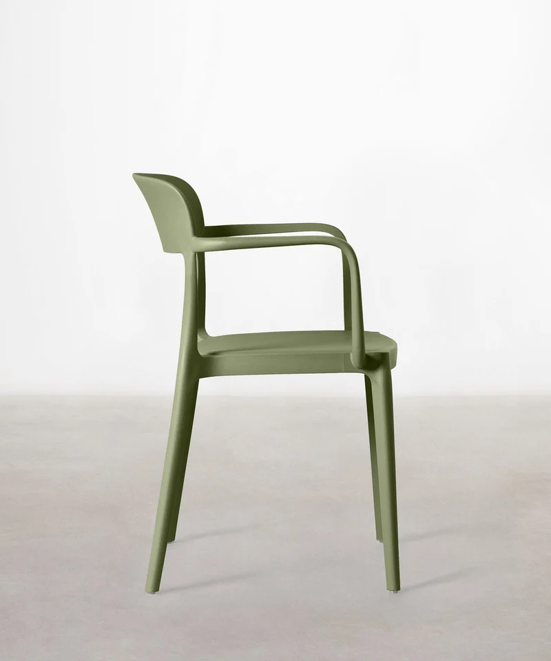 Silla de Polipropileno con Reposabrazos Saria