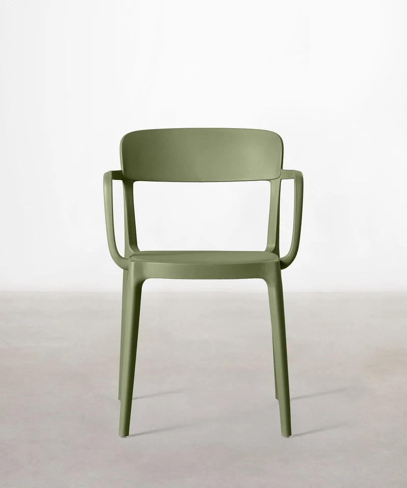 Silla de Polipropileno con Reposabrazos Saria