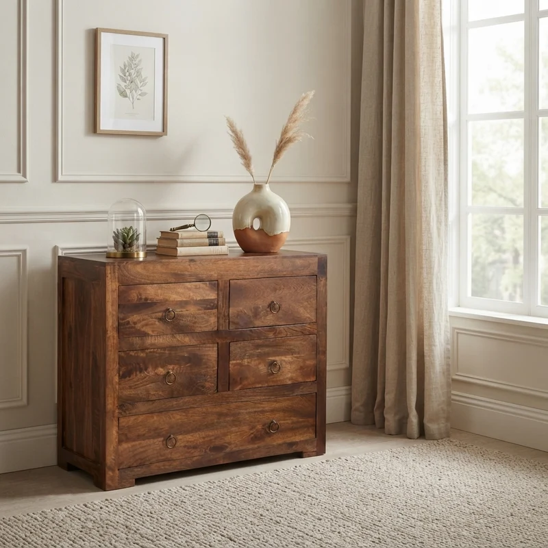 Commode 5 tiroirs - Akita