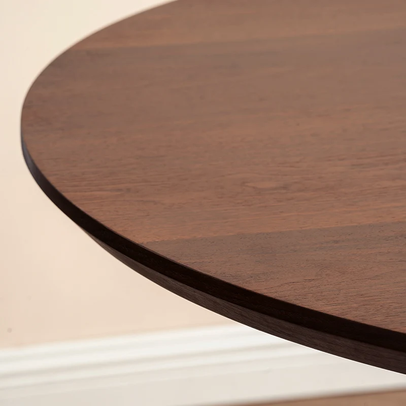 Table de salle à manger ronde extensible Jude [120-160 cm]