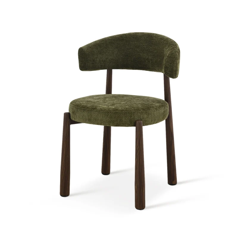 Chaise de salle à manger Lexine [Lot de 2] [Chenille]