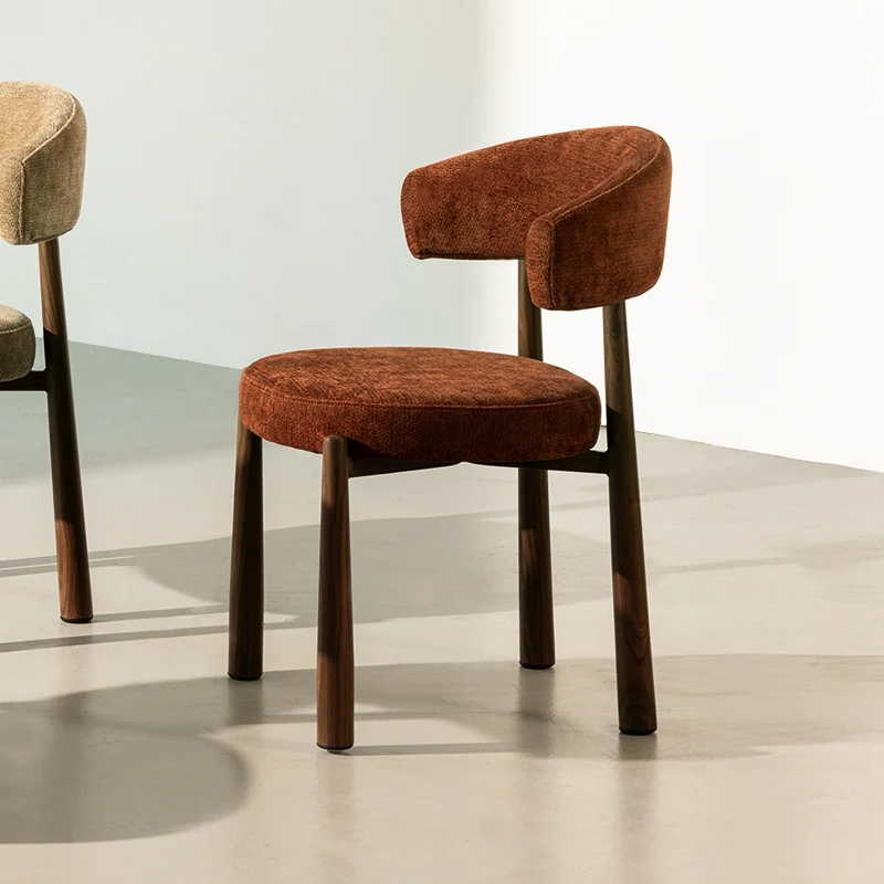 Chaise de salle à manger Lexine [Lot de 2] [Chenille]