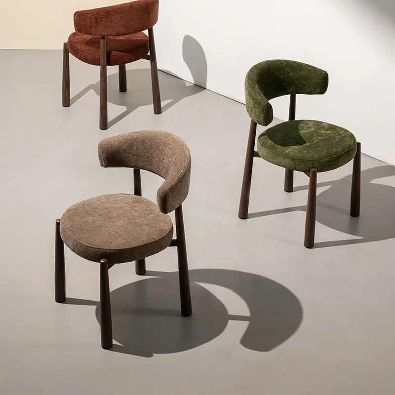 Chaise de salle à manger Lexine [Lot de 2] [Chenille]