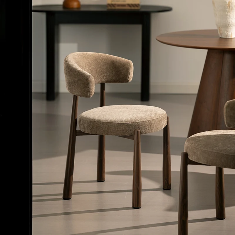 Chaise de salle à manger Lexine [Lot de 2] [Chenille]