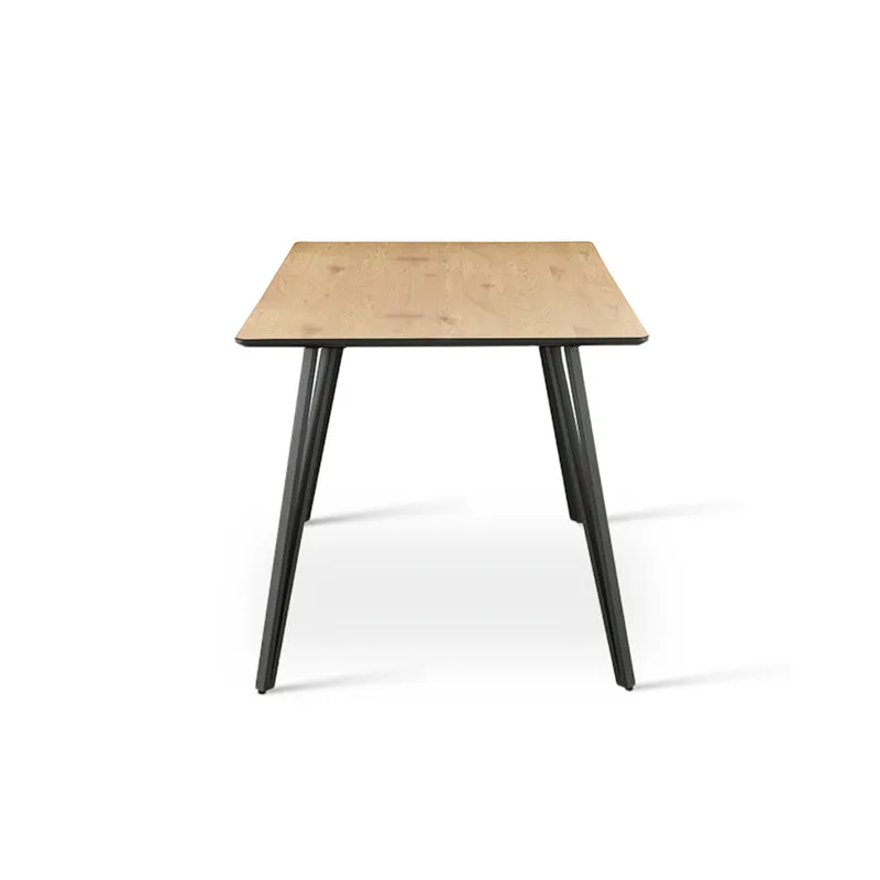 Table à Manger Rectangulaire Fareeha [Teinte bois] [160 cm]