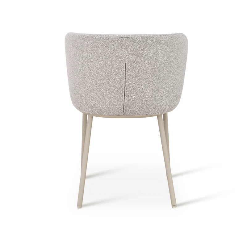 Chaise de Salle à Manger Karin [Lot de 2] [Bouclé]