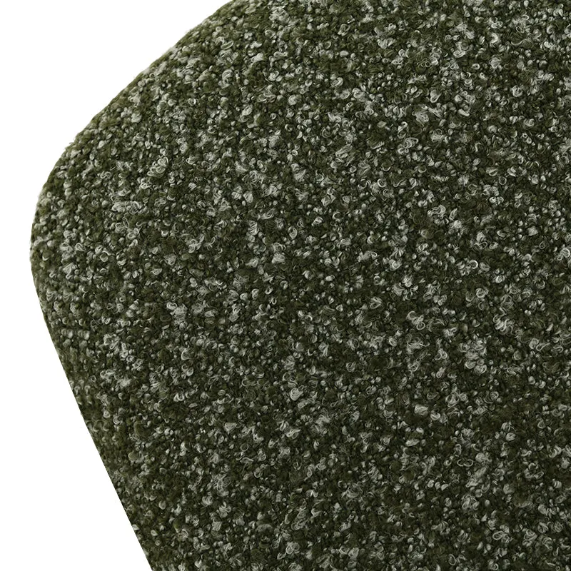Chaise de Salle à Manger Karin [Lot de 2] [Bouclé]
