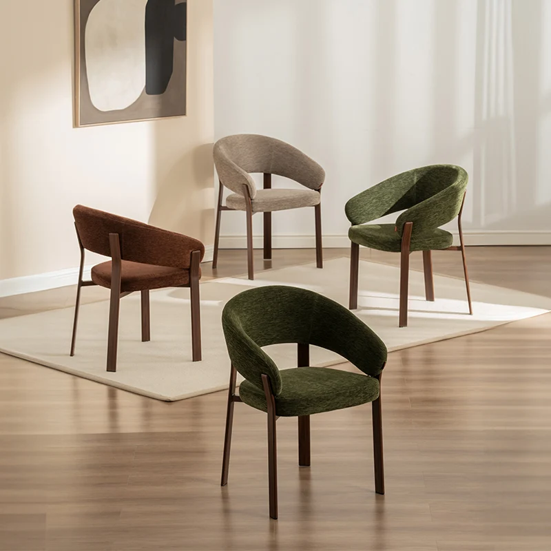 Fauteuil salle à manger Kiana [Lot de 1] [Chenille]