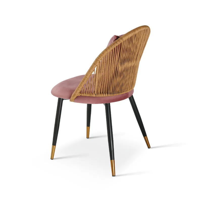 Chaise de Salle à Manger Brisa [Lot de 2] [Velours]