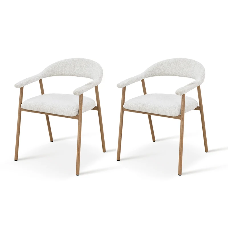 Chaise de salle à manger Kalina [Lot de 2] [Chenille]