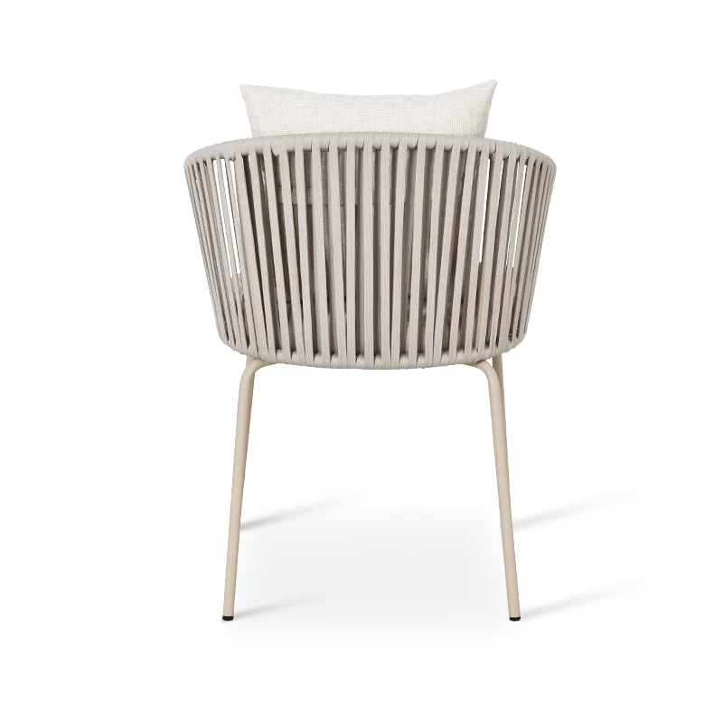 Chaise de salle à manger Louisa [Lot de 1] [Tissu effet lin]