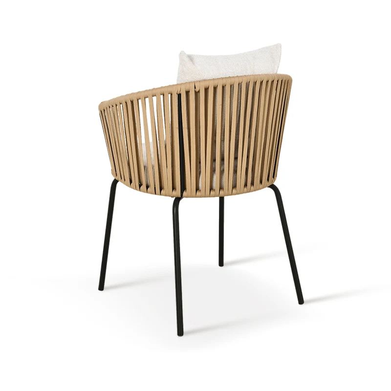 Chaise de salle à manger Louisa [Lot de 1] [Tissu effet lin]