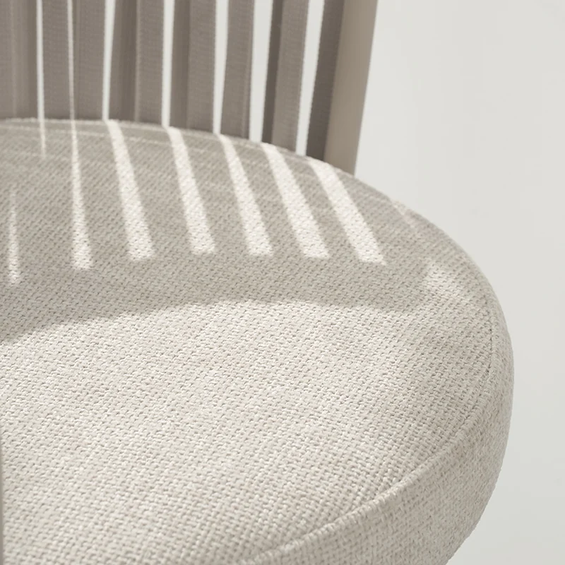 Tabouret de Bar Louisa [Lot de 2] [Tissu effet lin] [65 cm]