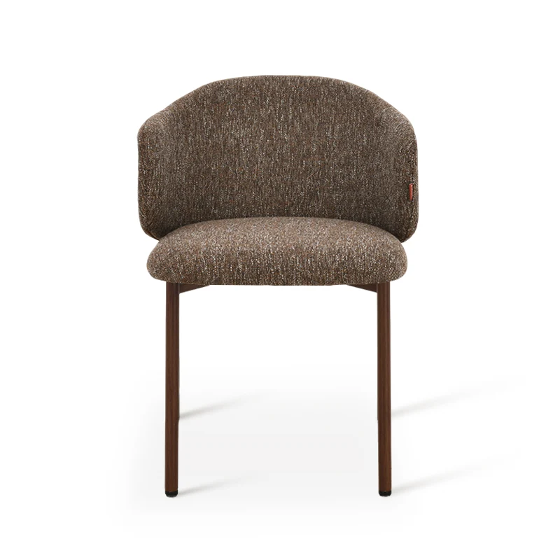 Chaise de salle à manger Valda [Lot de 2] [Tissu effet lin]