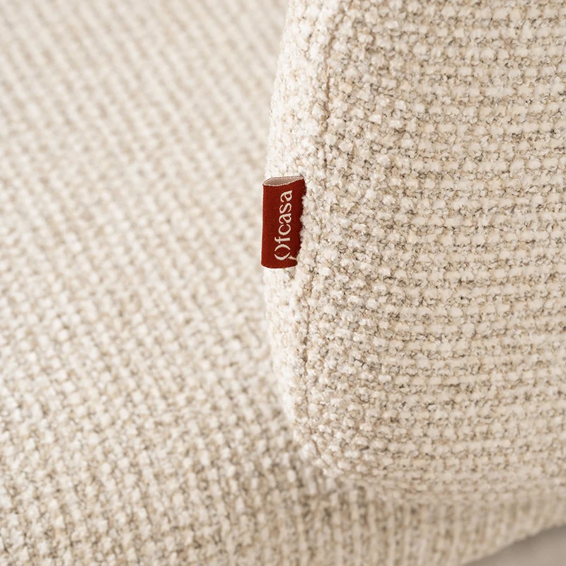 Chaise de salle à manger Valda [Lot de 2] [Tissu effet lin]