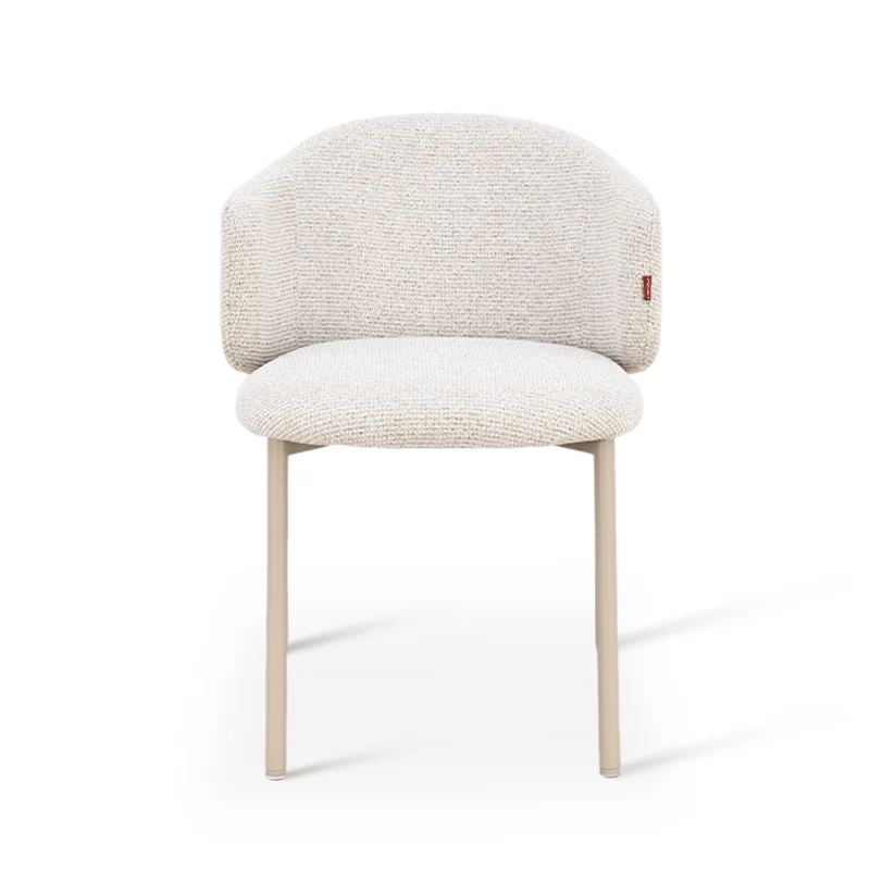 Chaise de salle à manger Valda [Lot de 2] [Tissu effet lin]