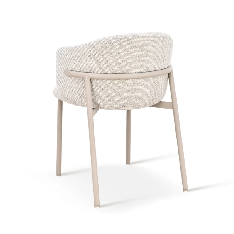 Chaise de salle à manger Valda [Lot de 2] [Tissu effet lin]