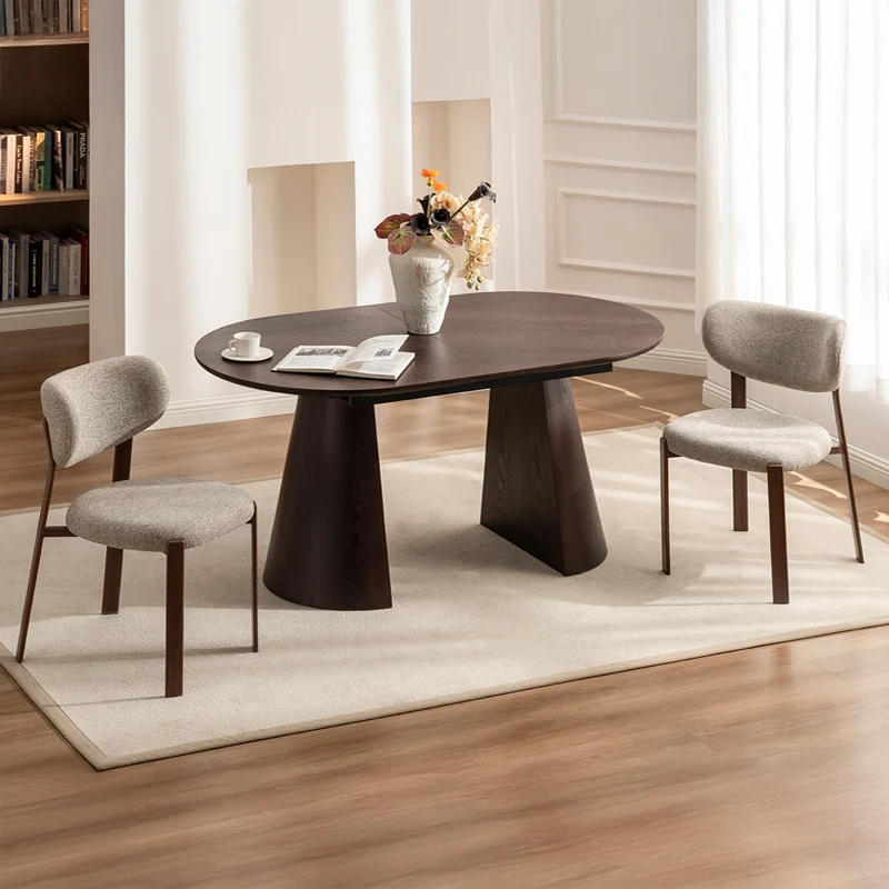Chaise de salle à manger Harper [Lot de 2] [Tissu effet lin]