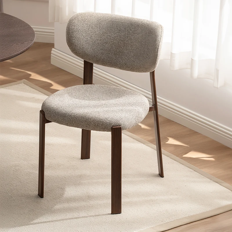 Chaise de salle à manger Harper [Lot de 2] [Tissu effet lin]