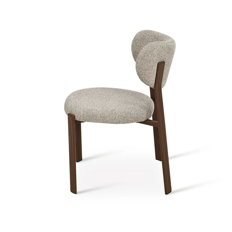 Chaise de salle à manger Harper [Lot de 2] [Tissu effet lin]