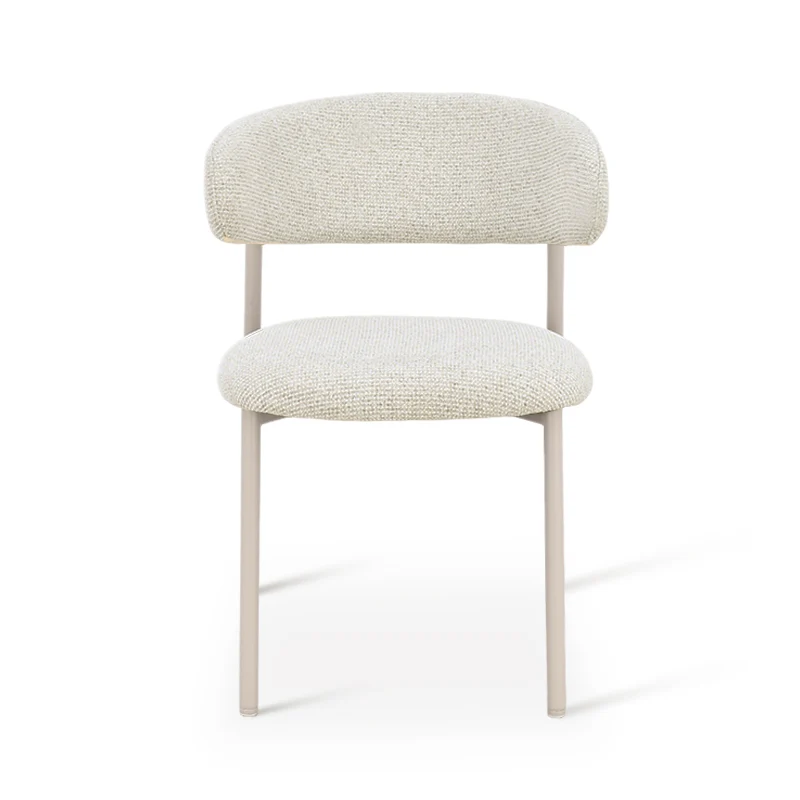Chaise de salle à manger Zahra S [Lot de 2] [Tissu effet lin] [⌀ 2.5 cm]