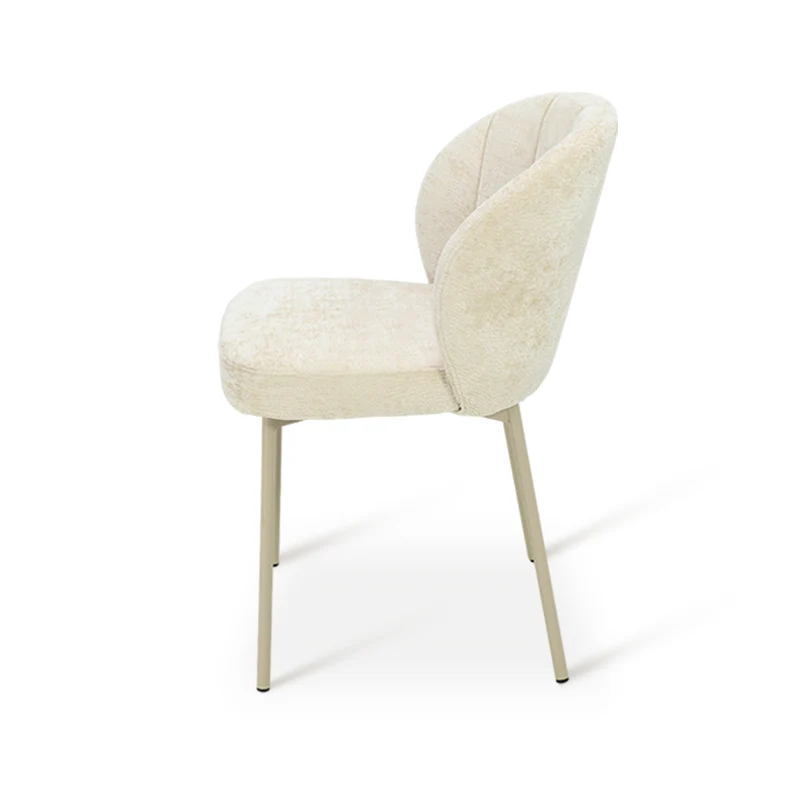 Chaise de salle à manger Seraphina [Chenille][Tissu effet lin][Lot de 2]