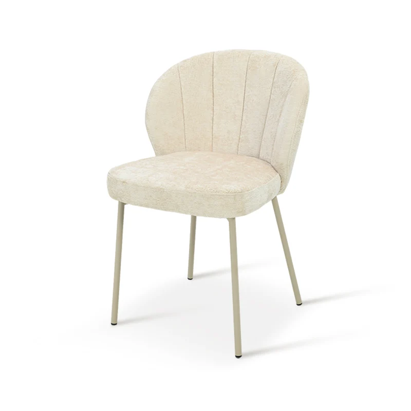 Chaise de salle à manger Seraphina [Chenille][Tissu effet lin][Lot de 2]