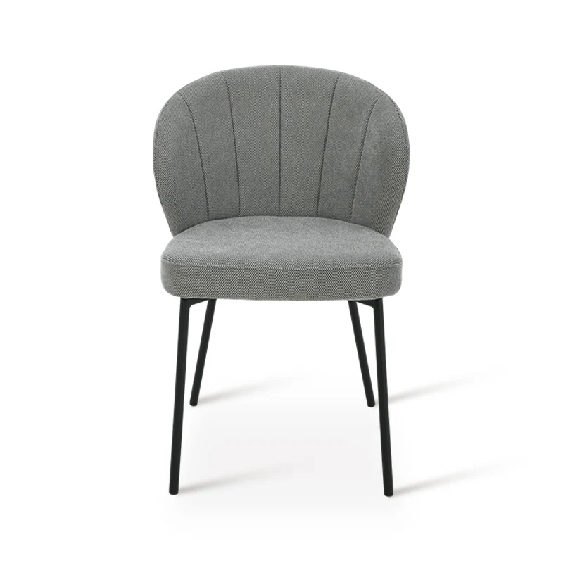 Chaise de salle à manger Seraphina [Chenille][Tissu effet lin][Lot de 2]