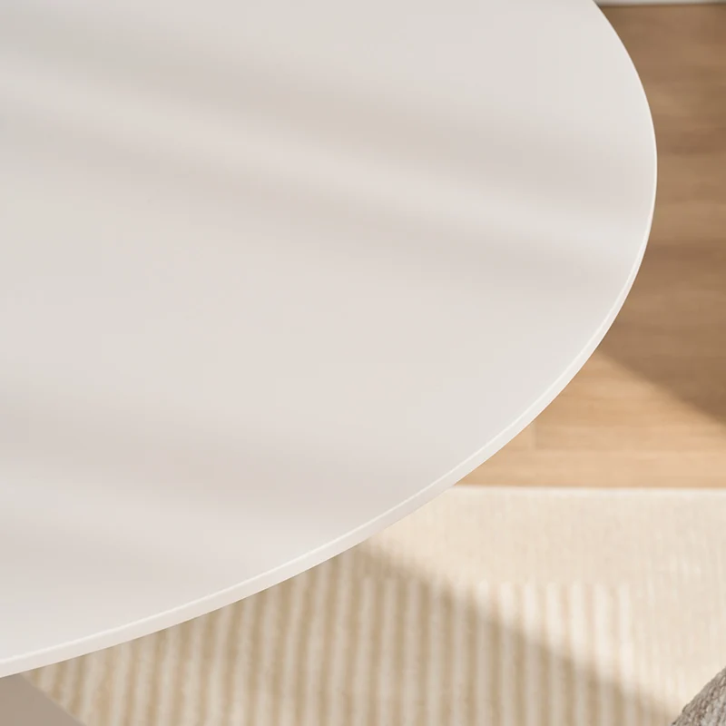 Table à manger Judit ovale [Beige] [160 cm]