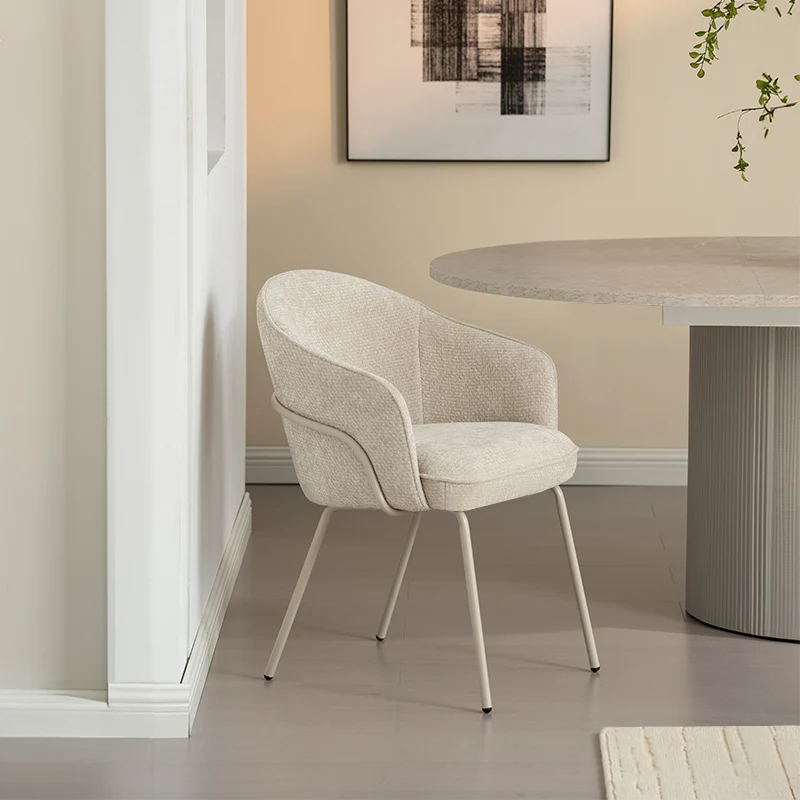 Fauteuil salle à manger Beatrix M [Chenille][Lot de 1]