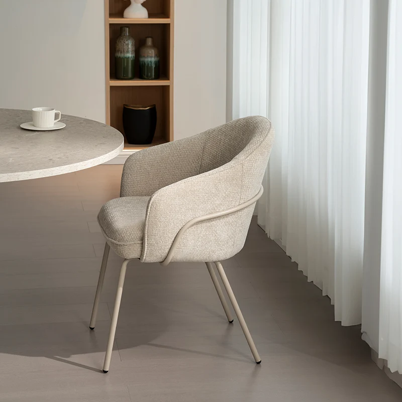 Fauteuil salle à manger Beatrix M [Chenille][Lot de 1]