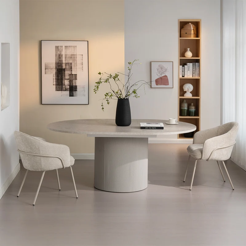 Fauteuil salle à manger Beatrix M [Chenille][Lot de 1]