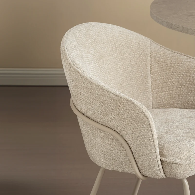 Fauteuil salle à manger Beatrix M [Chenille][Lot de 1]