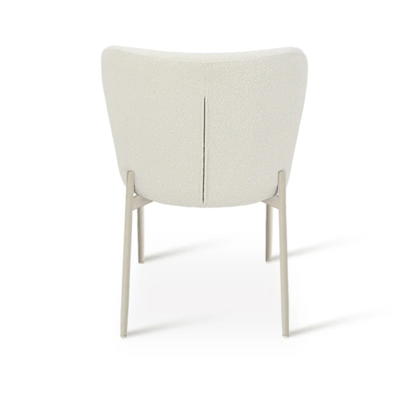 Chaise de Salle à Manger Joslyn [Lot de 2] [Tissu Bouclette]